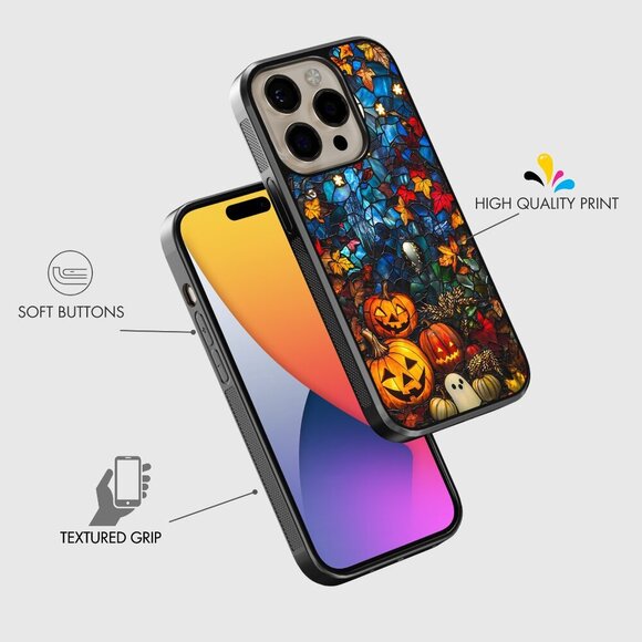 Halloween Phone Cover – iPhone 16, 15 Pro, Galaxy S25, S24, S24 Ultra, Pixel 9 - Picture 5 of 9